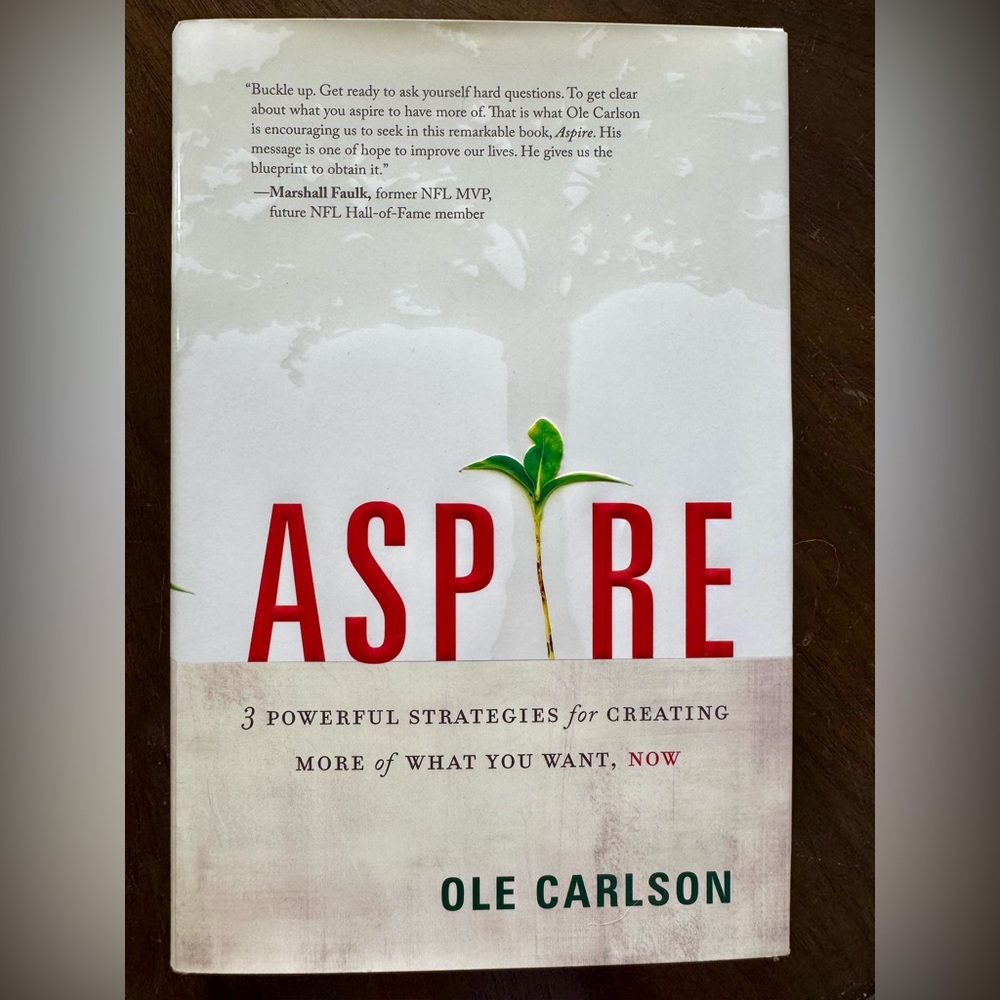 Aspire: 3 Powerful Strategies for Creating More of What You Want, Now 
Hardcover